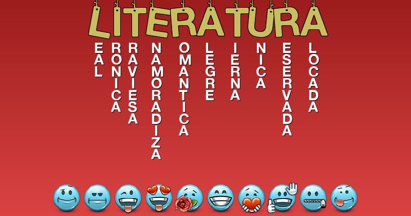 Emoticones para literatura - Emoticones para tu nombre