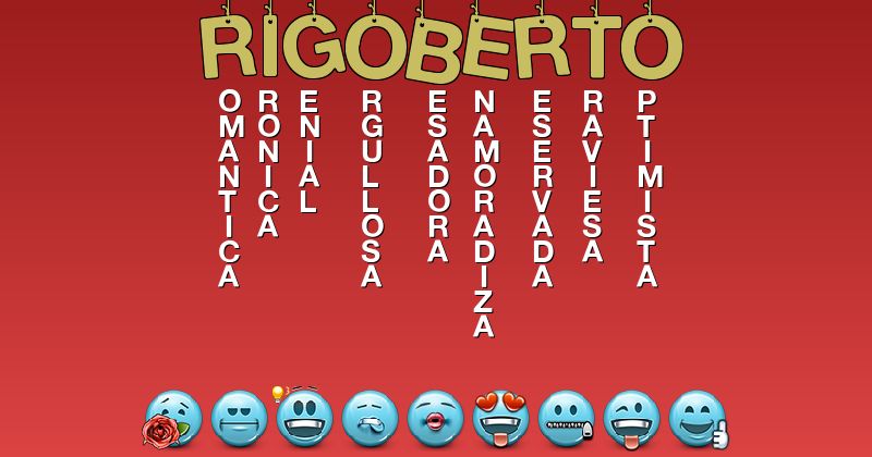 Emoticones para rigoberto - Emoticones para tu nombre