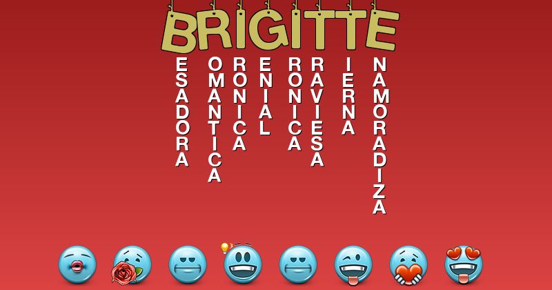 Emoticones para brigitte - Emoticones para tu nombre