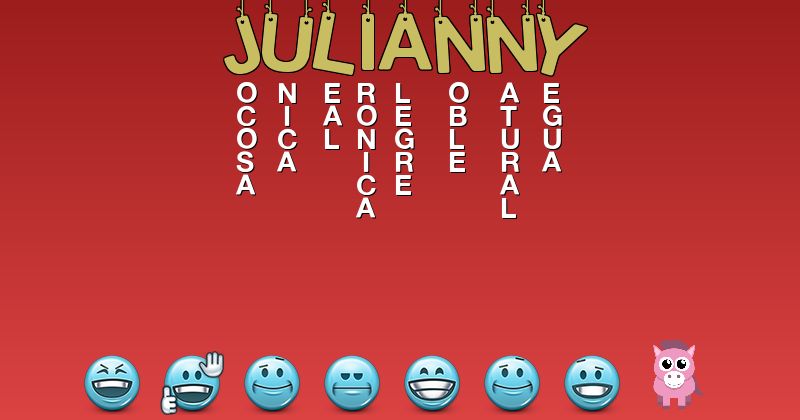 Emoticones para julianny - Emoticones para tu nombre