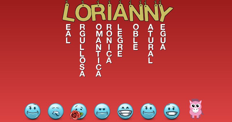 Emoticones para lorianny - Emoticones para tu nombre