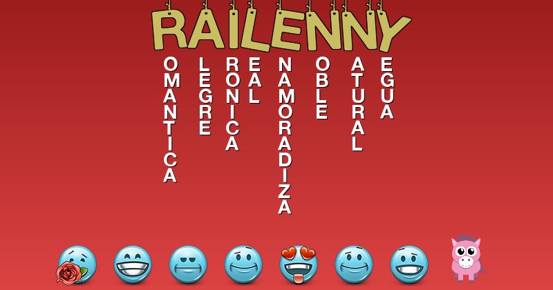 Emoticones para railenny - Emoticones para tu nombre
