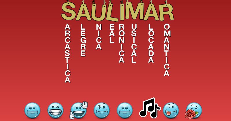 Emoticones para saulimar - Emoticones para tu nombre