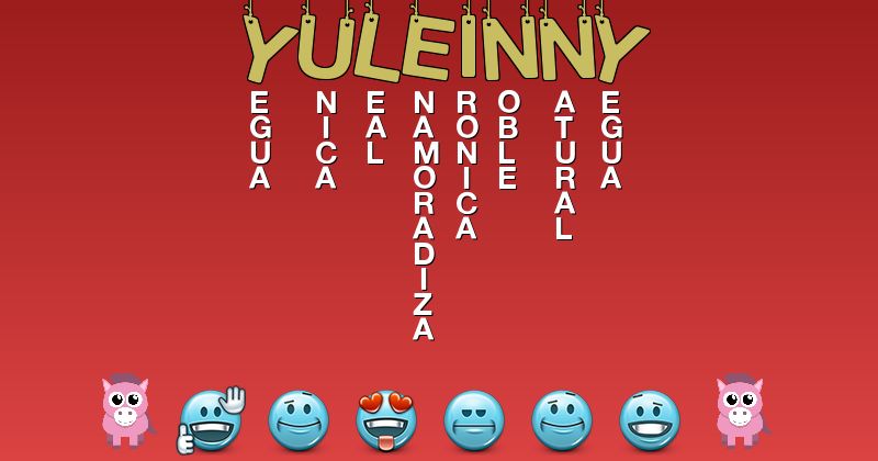 Emoticones para yuleinny - Emoticones para tu nombre