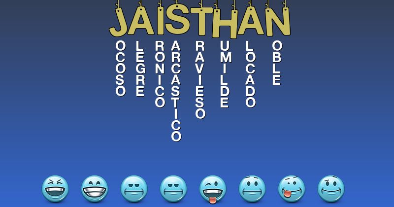 Emoticones para jaisthan - Emoticones para tu nombre