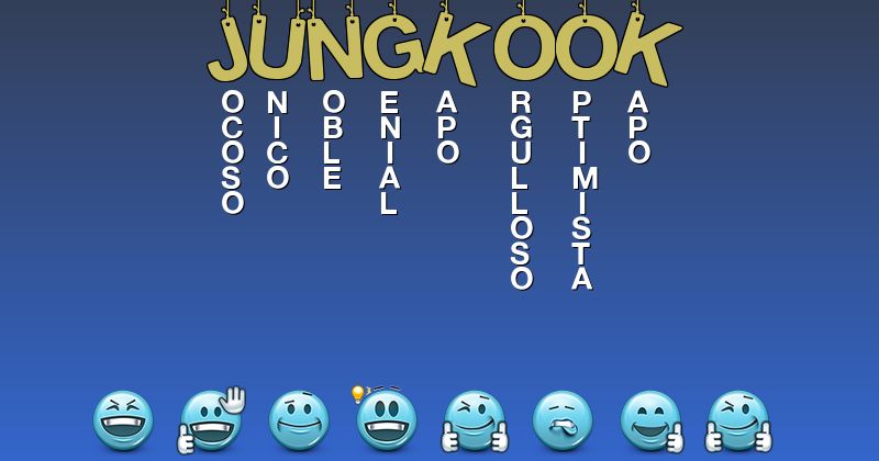 Emoticones para jungkook - Emoticones para tu nombre