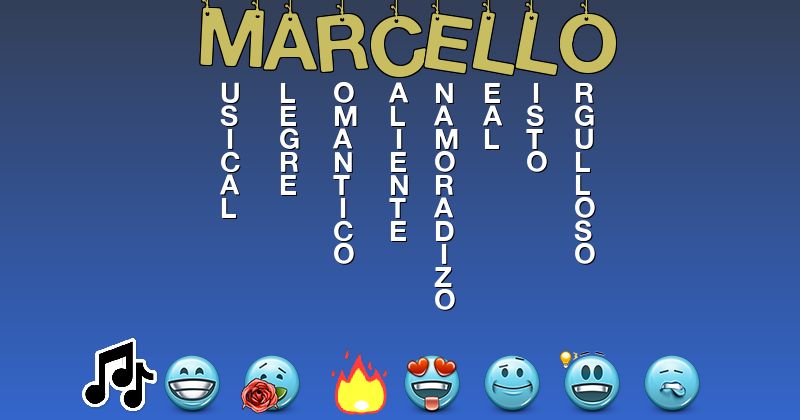 Emoticones para marcello - Emoticones para tu nombre