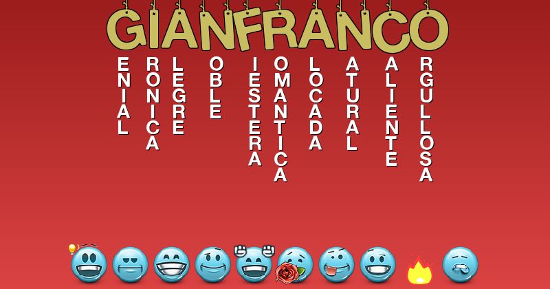 Emoticones para gianfranco - Emoticones para tu nombre