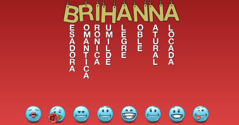 Emoticones para brihanna - Emoticones para tu nombre