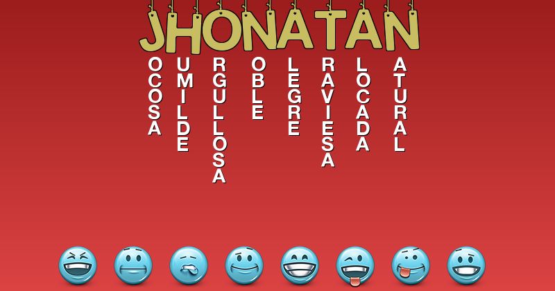 Emoticones para jhonatan - Emoticones para tu nombre
