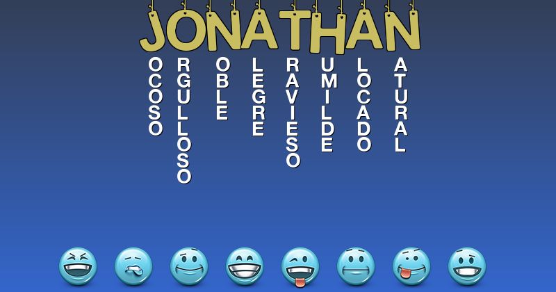 Emoticones para jonathan - Emoticones para tu nombre