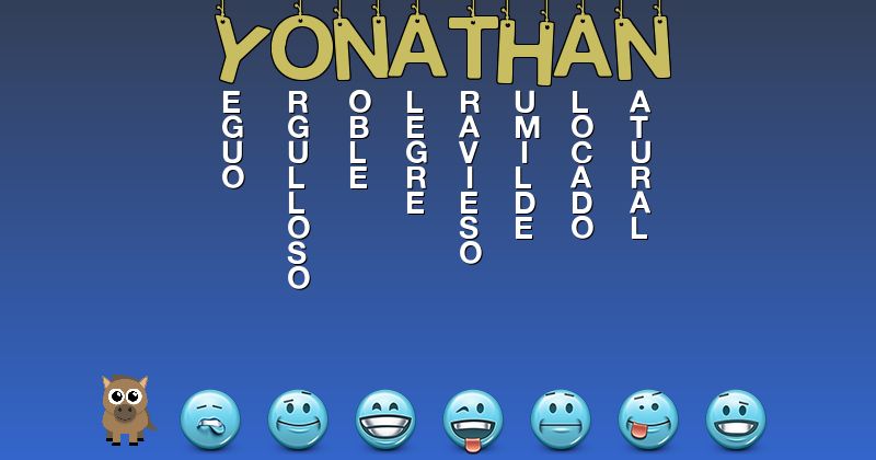 Emoticones para yonathan - Emoticones para tu nombre