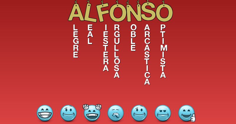 Emoticones para alfonso - Emoticones para tu nombre