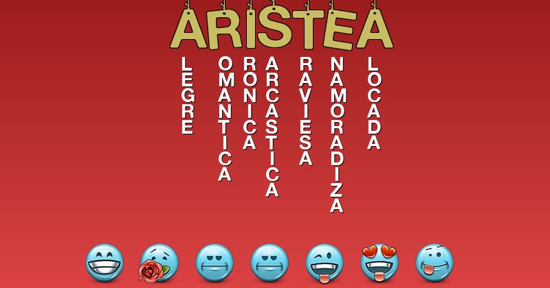 Emoticones para aristea - Emoticones para tu nombre