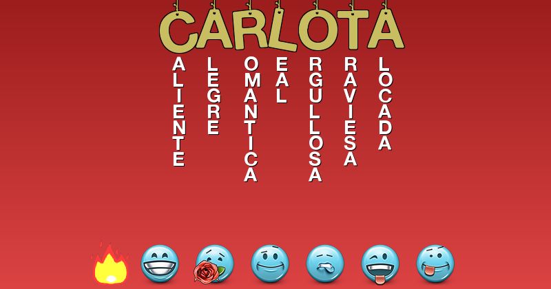 Emoticones para carlota - Emoticones para tu nombre