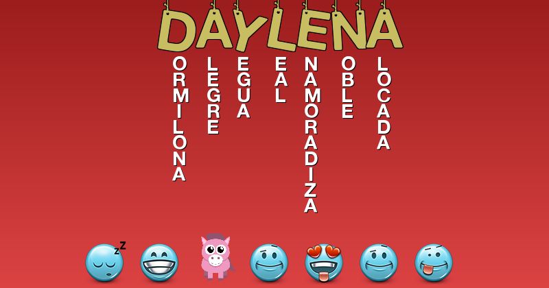 Emoticones para daylena - Emoticones para tu nombre