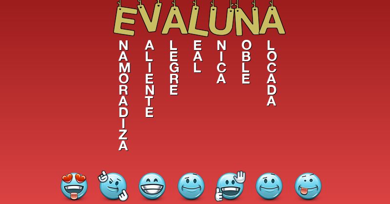 Emoticones para evaluna - Emoticones para tu nombre
