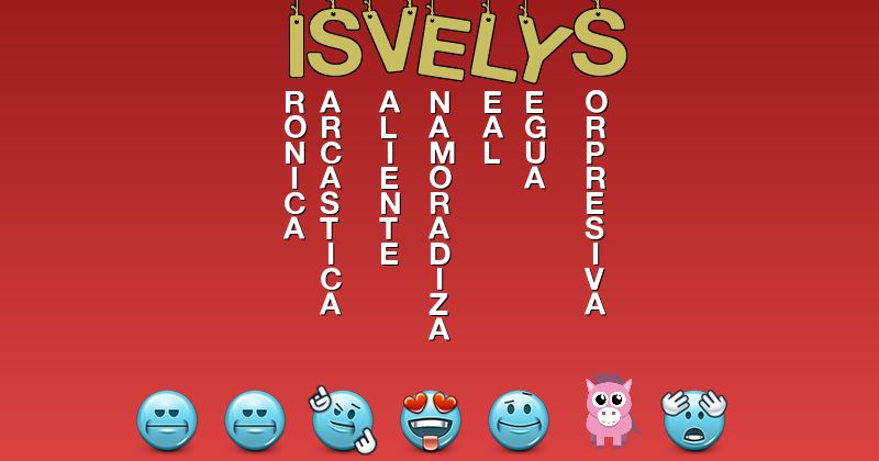 Emoticones para isvelys - Emoticones para tu nombre