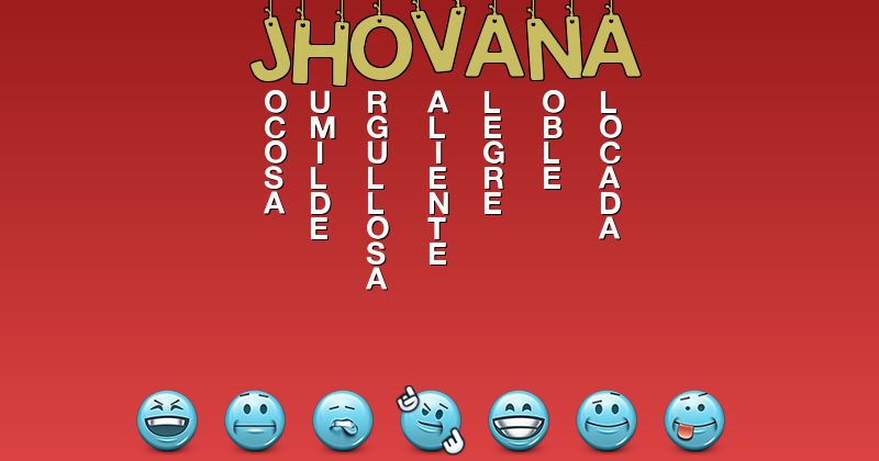 Emoticones para jhovana - Emoticones para tu nombre