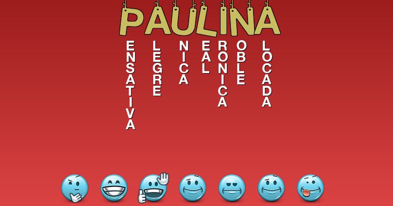 Emoticones para paulina - Emoticones para tu nombre