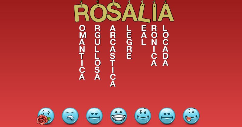 Emoticones para rosalia - Emoticones para tu nombre