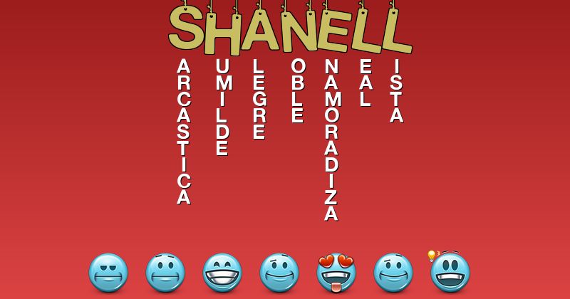 Emoticones para shanell - Emoticones para tu nombre
