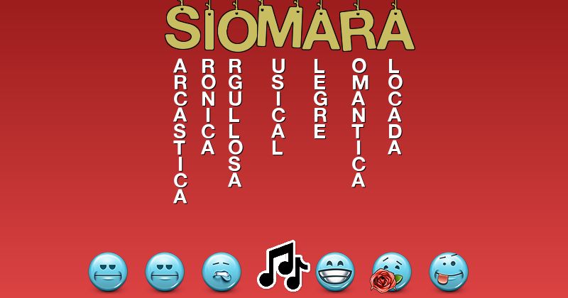 Emoticones para siomara - Emoticones para tu nombre