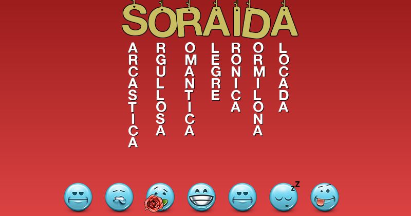 Emoticones para soraida - Emoticones para tu nombre