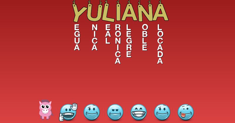 Emoticones para yuliana - Emoticones para tu nombre