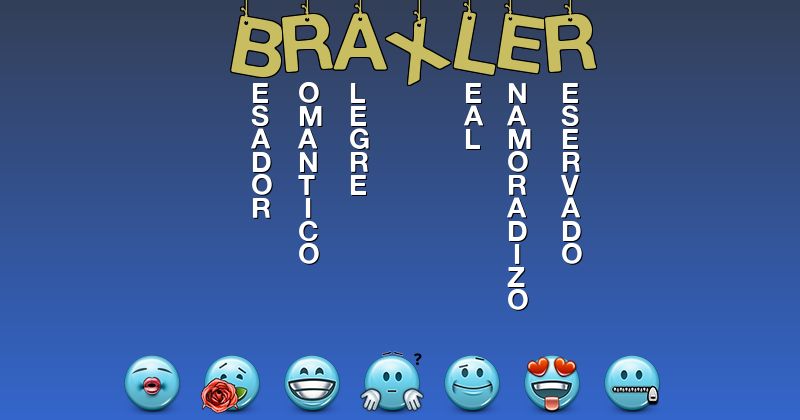 Emoticones para braxler - Emoticones para tu nombre