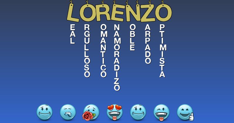 Emoticones para lorenzo - Emoticones para tu nombre