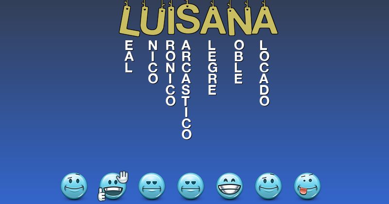Emoticones para luisana - Emoticones para tu nombre