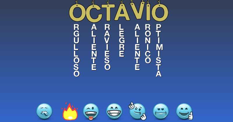 Emoticones para octavio - Emoticones para tu nombre