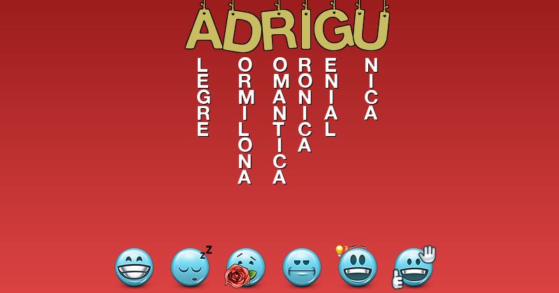 Emoticones para adrigu - Emoticones para tu nombre