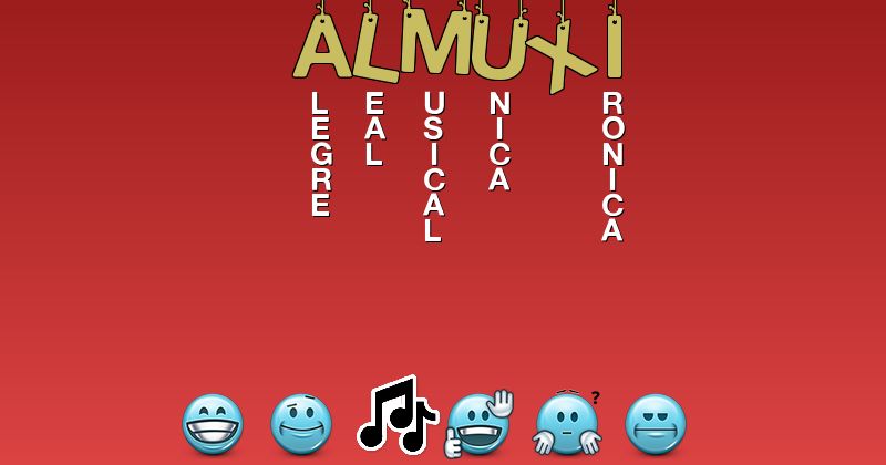 Emoticones para almuxi - Emoticones para tu nombre