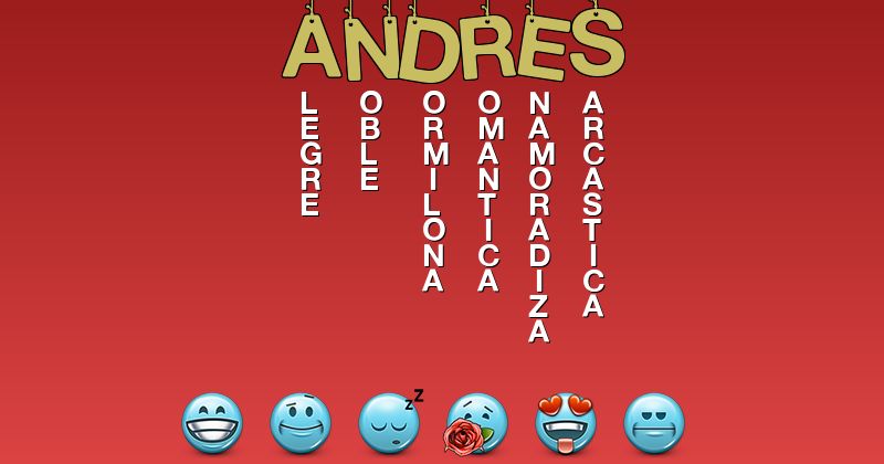 Emoticones para andres - Emoticones para tu nombre