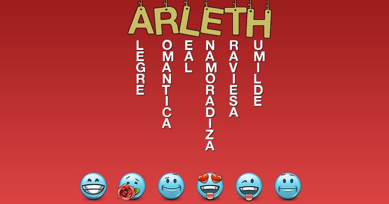 Emoticones para arleth - Emoticones para tu nombre