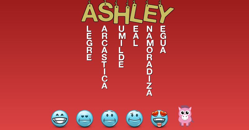 Emoticones para ashley - Emoticones para tu nombre