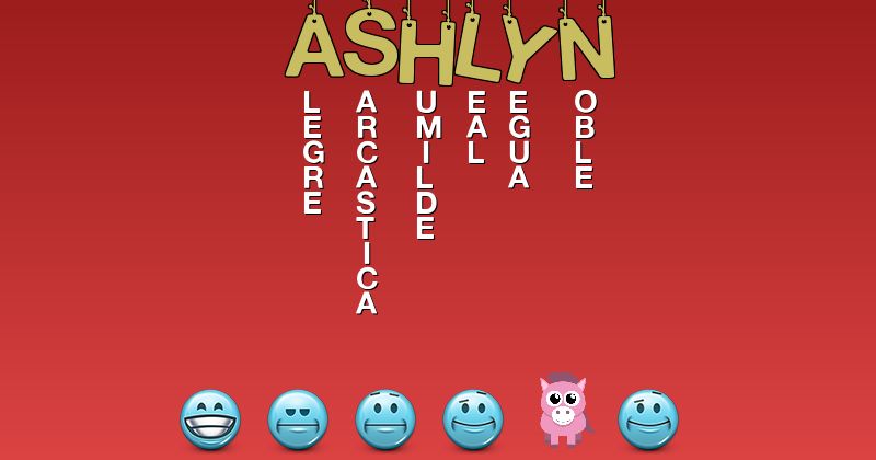 Emoticones para ashlyn - Emoticones para tu nombre