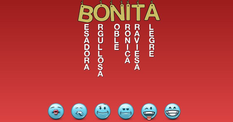 Emoticones para bonita - Emoticones para tu nombre