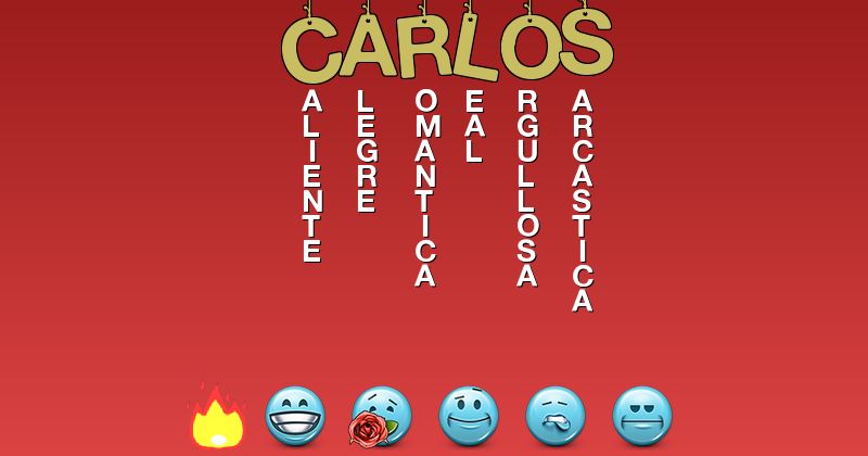 Emoticones para carlos - Emoticones para tu nombre