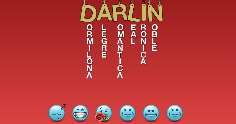 Emoticones para darlin - Emoticones para tu nombre