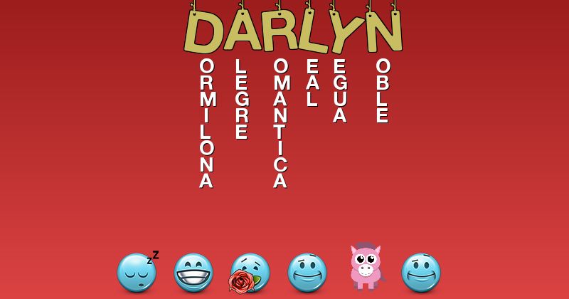 Emoticones para darlyn - Emoticones para tu nombre