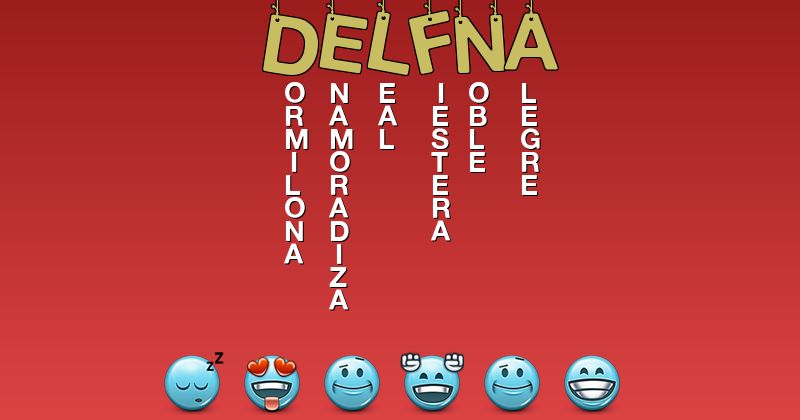 Emoticones para delfna - Emoticones para tu nombre