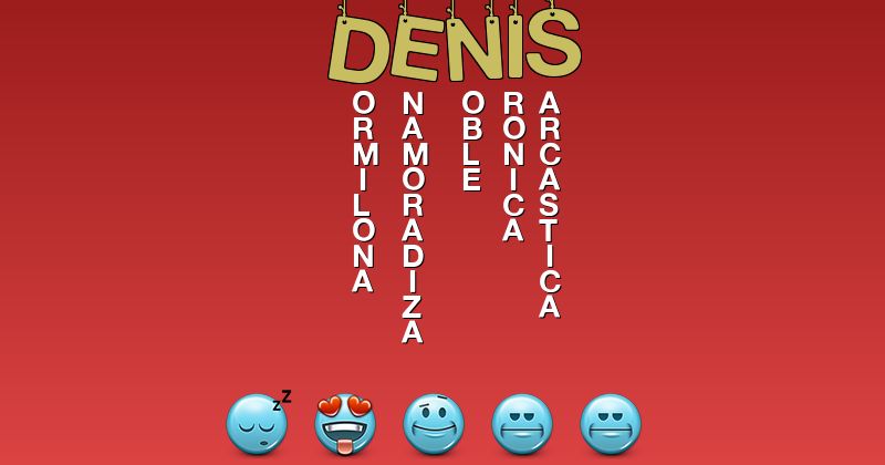 Emoticones para denís - Emoticones para tu nombre