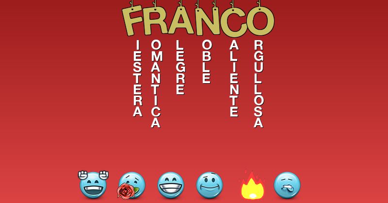 Emoticones para franco - Emoticones para tu nombre