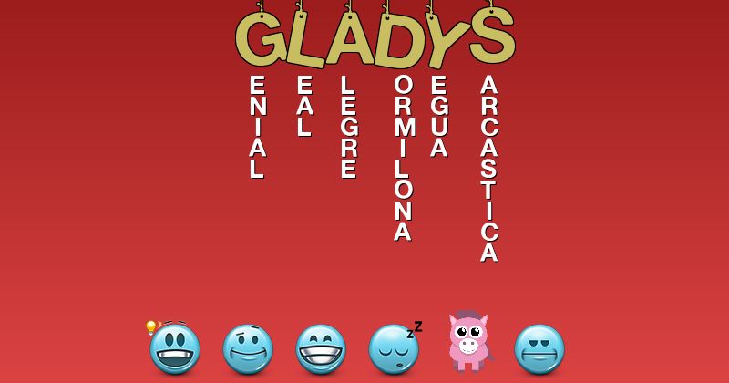 Emoticones para gladys - Emoticones para tu nombre