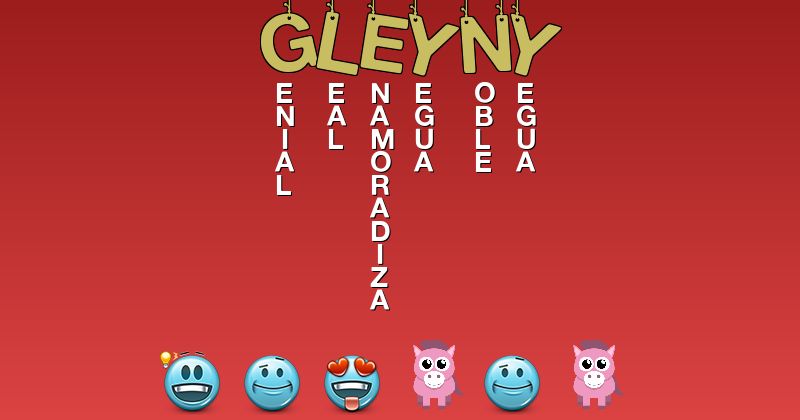 Emoticones para gleyny - Emoticones para tu nombre