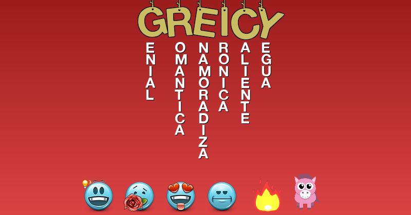 Emoticones para greicy - Emoticones para tu nombre