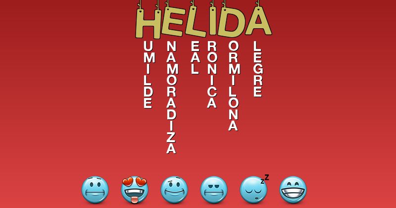 Emoticones para helida - Emoticones para tu nombre